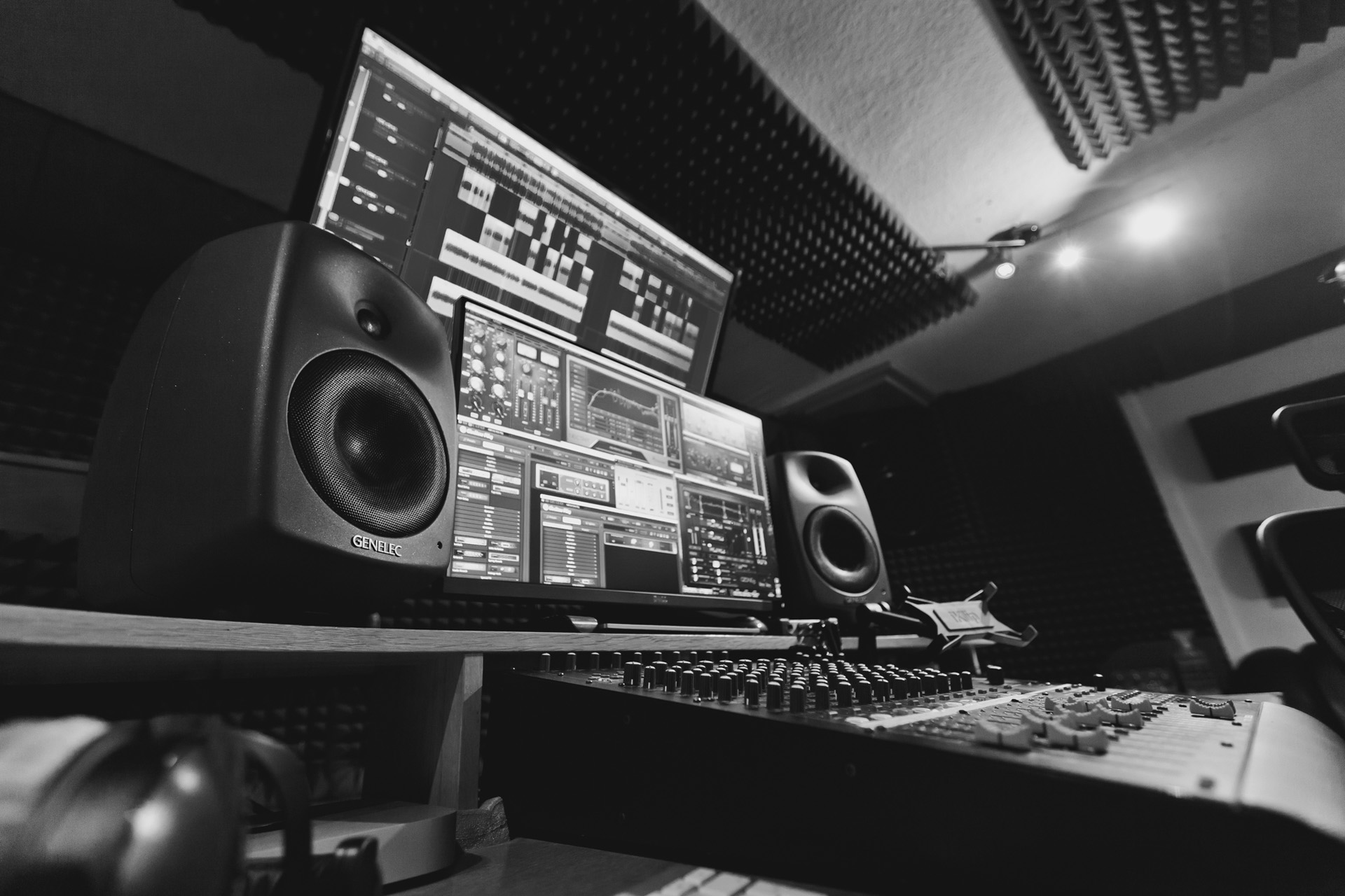 studio realizacji dźwięku